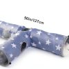 JanYoo Small Animal Tunnel Cotton Blend Hideout Guinea Pigs-4