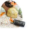 YOSMAKIY Aquarium Hammock Tunnel Set Small Fish Toys-5