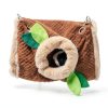 PAWNISAW Small Animal Hammock Tunnel Fleece Bedding-5