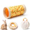 ORZECHKO Rabbit Tunnel Oxford Fleece Small Animal Hideaway-1