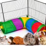 YUEPET Small Animal Tube Foldable Tunnel Pet Hideout-0