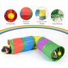 YUEPET Small Animal Tube Foldable Tunnel Pet Hideout-2