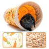 ORZECHKO Rabbit Tunnel Oxford Fleece Small Animal Hideaway-2