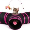 Wu Yi Cat Tunnel Collapsible Play Toy Indoor Cats-0