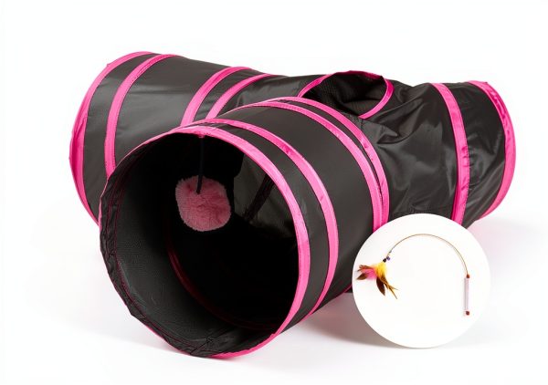 Wu Yi Cat Tunnel Collapsible Play Toy Indoor Cats-3
