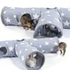JanYoo Small Animal Tunnel Cotton Blend Hideout Guinea Pigs-6