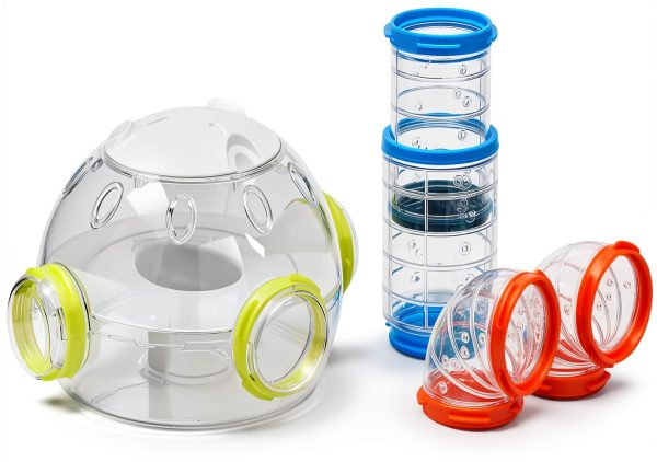 MidWest Hamster Tubes Value Pack Clear Expandable Habitat-0