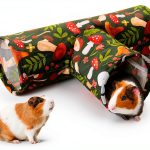 Bienbee 3 Way Guinea Pig Tunnel Foldable Washable Pet Toy-0