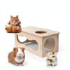 Kcrygogo Cloud Tunnel Small Animal Hideout Wood Windows-3
