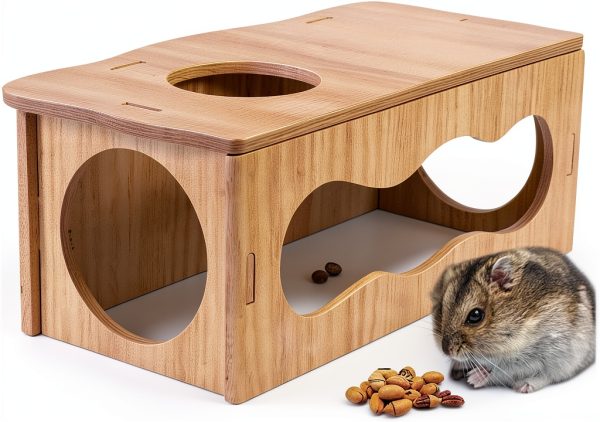 Kcrygogo Cloud Tunnel Small Animal Hideout Wood Windows-0