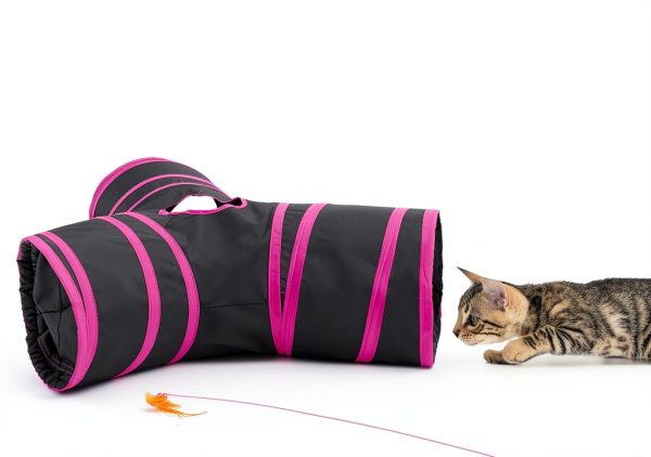 Wu Yi Cat Tunnel Collapsible Play Toy Indoor Cats-5