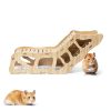 AccEncyc Hamster Hideout Wooden Climbing Tunnel Small Pet-1