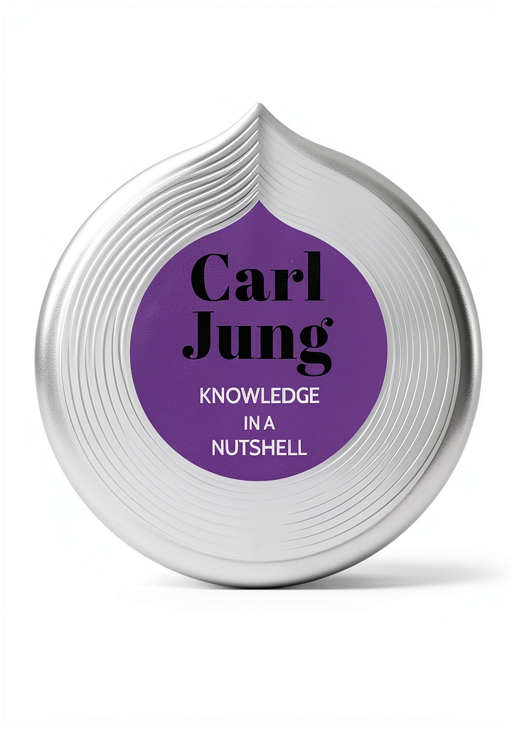 Jungian psychology Kindle book cover showing abstract design