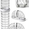 Besimple Hamster Tunnels Expandable Plastic Pet Habitat-0