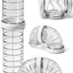 Besimple Hamster Tunnels Expandable Plastic Pet Habitat-0
