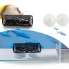 YOSMAKIY Aquarium Hammock Tunnel Set Small Fish Toys-4