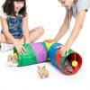 YUEPET Small Animal Tube Foldable Tunnel Pet Hideout-6