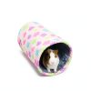 Glittme Small Animal Tunnel Canvas Plush Foldable Pet-6