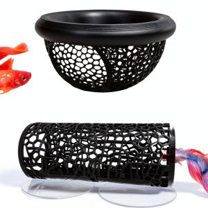YOSMAKIY Aquarium Hammock Tunnel Set Small Fish Toys-0