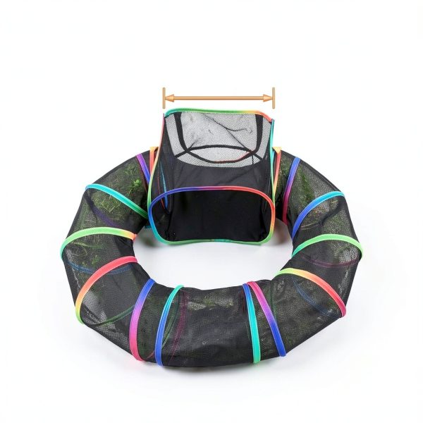 TIKIWIK Guinea Pig Playpen with Long Tunnel Exercise-1