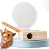 Kcrygogo Wooden Hamster Play Tunnel Flip Cover Design-5