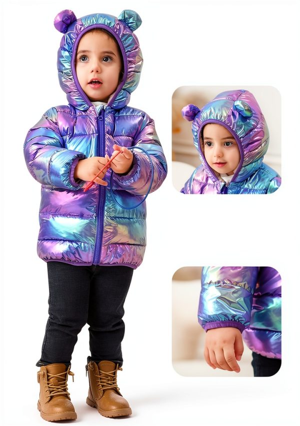 Vogseek Baby Girls Winter Coat Soft Polyester-4
