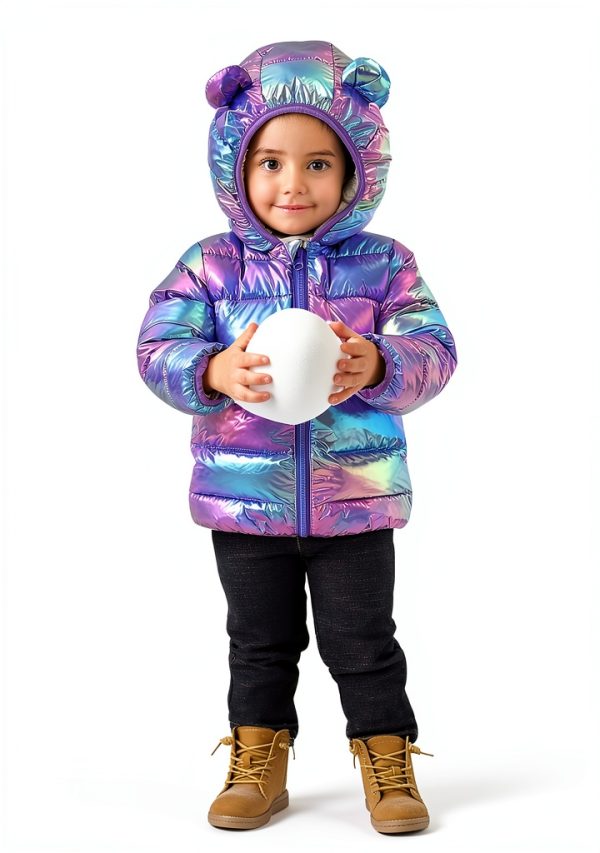 Vogseek Baby Girls Winter Coat Soft Polyester-1