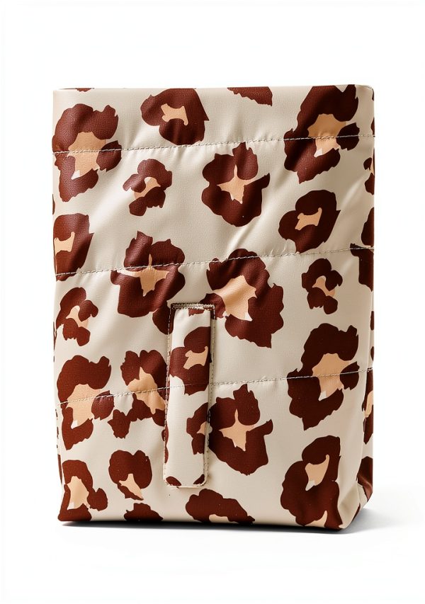Carter's Baby Girl Jacket Beige Pink Leopard Warm-2