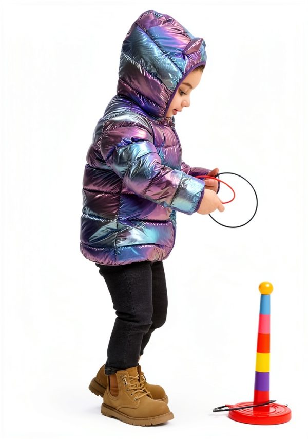 Vogseek Baby Girls Winter Coat Soft Polyester-2