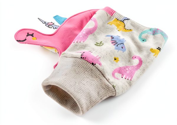 DDSOL Girls Cotton Hoodie Heart Design Zip Up-4