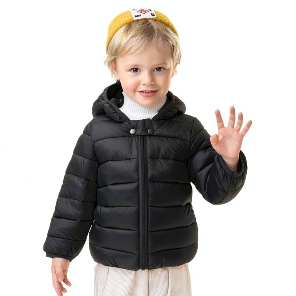 XMWEALTHY Baby Winter Coat Lightweight Bear Hood-2
