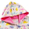 DDSOL Girls Cotton Hoodie Heart Design Zip Up-2