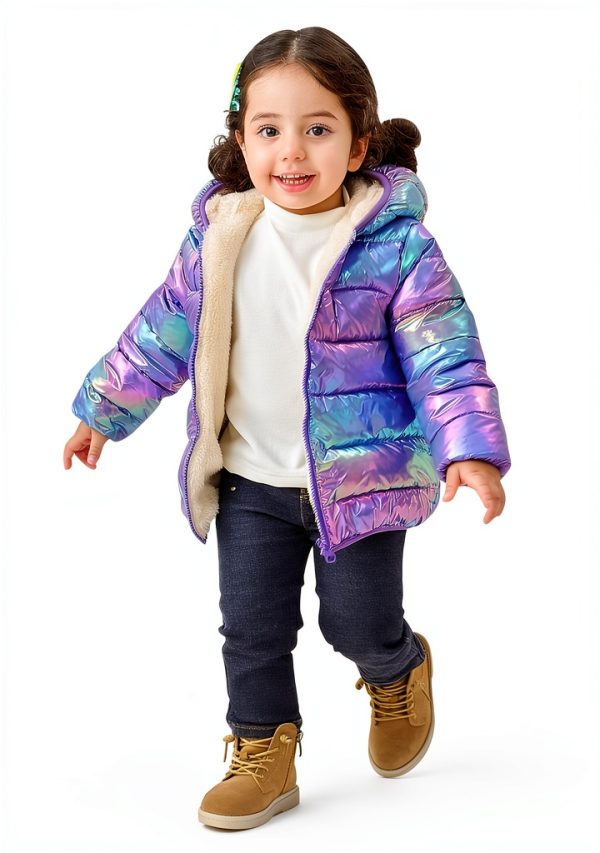 Vogseek Baby Girls Winter Coat Soft Polyester-3