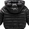 XMWEALTHY Baby Winter Coat Lightweight Bear Hood-1