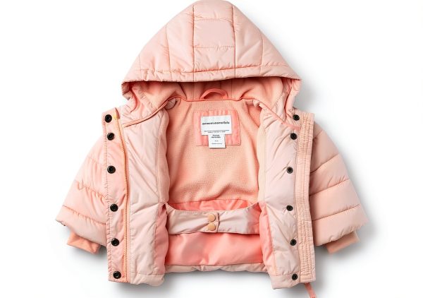 Amazon Essentials Girls Oversized Puffer Coat Light Mauve Large-3