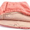 CozyKids Kids Hooded Winter Cape Soft Faux Fur Lining Blue Dinosaur-6