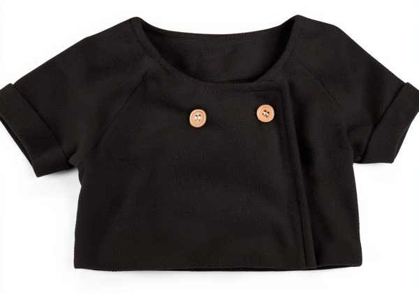 Cotton Blend Baby Girls Coat X115 Button Cardigan 0-6M-2-3Y-2