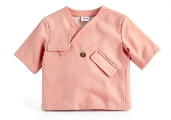 Girls Wool Coat KidStyle Soft Wool Polyester with Hood and Pockets-4