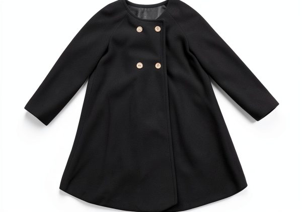 Cotton Blend Baby Girls Coat X115 Button Cardigan 0-6M-2-3Y-1