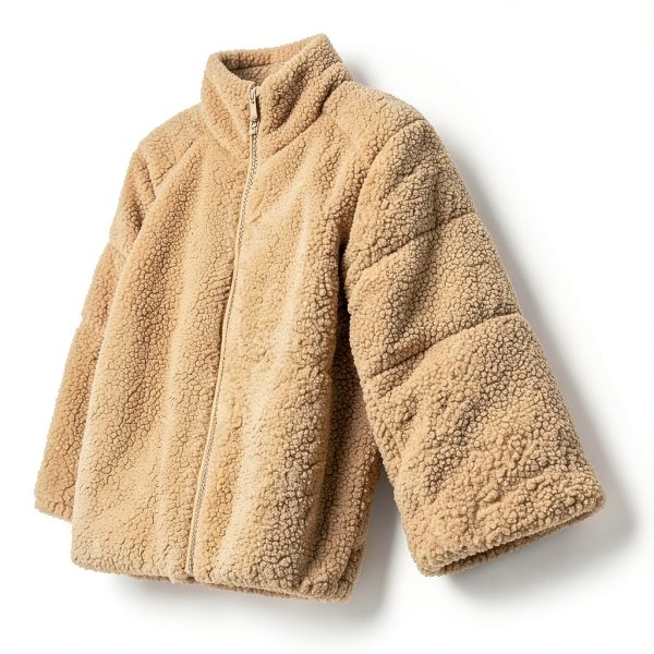 Girls Sherpa Jacket Amazon Essentials Sofia Grainge Sherpa 2T Ivory-2