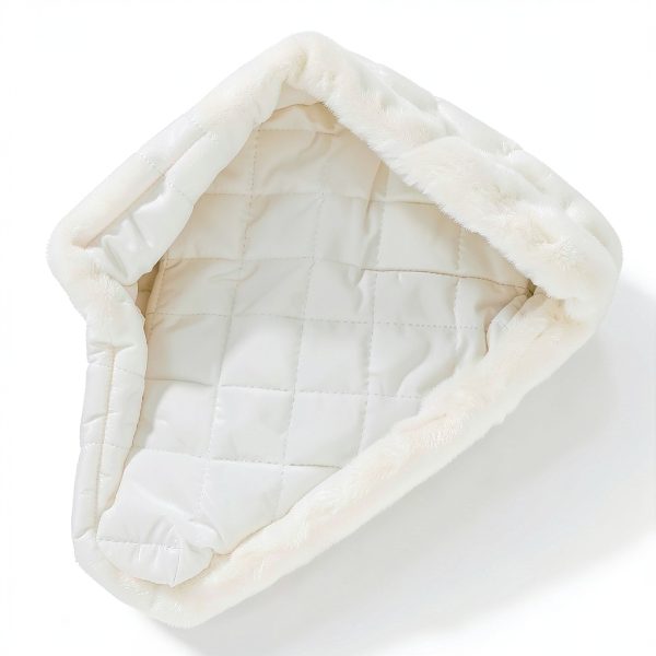 LXXIASHI Baby Girl Winter Fur Coat Pearl Lapel Jacket 0-6M to 2-4T-4