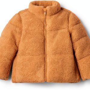 Girls Sherpa Jacket Amazon Essentials Sofia Grainge Sherpa 2T Ivory-0