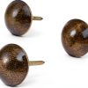 decotacks 500pcs Antique Brass Tacks French Natural 7/16" Head-7