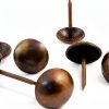 decotacks 500pcs Antique Brass Tacks French Natural 7/16" Head-2