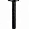 dophee 100Pcs Black Upholstery Nails Tacks Round Head Metal 5x17mm-2