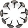 Upholstery Tacks Piutouyar 200pcs Black Metal Thumb Tacks 7x13mm-4