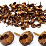 Upholstery Tacks BUXIMN Decorative Nails 100pcs Retro Bronze 11x17mm-0