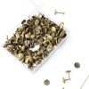 Antique Upholstery Tacks GAQWOK Brass Decorative Nails 200 Piece Set-2