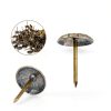 Antique Upholstery Tacks GAQWOK Brass Decorative Nails 200 Piece Set-1