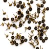 Upholstery Tacks BUXIMN Decorative Nails 100pcs Retro Bronze 11x17mm-2